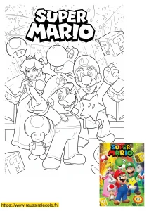 dessin mario odyssey à imprimer dessin mario odyssey à imprimer