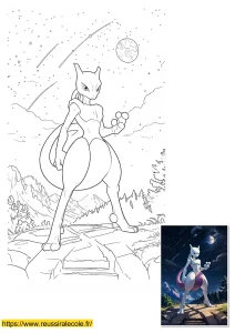 dessin mewtwo facile dessin mewtwo facile