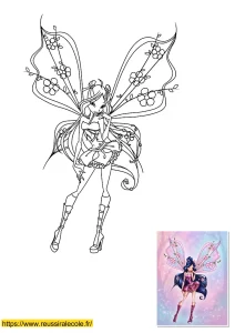 dessin musa winx