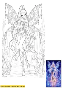 dessin winx icy