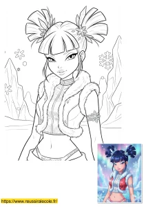 dessin winx musa