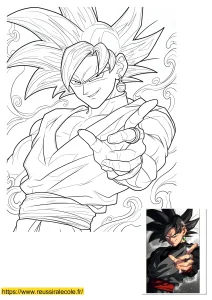 goku black dessin goku black dessin