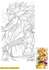goku ssj3 dessin facile goku ssj3 dessin facile