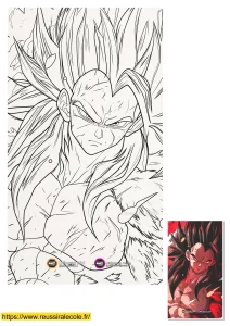 goku ssj4 dessin goku ssj4 dessin