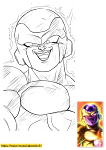 golden freezer coloriage