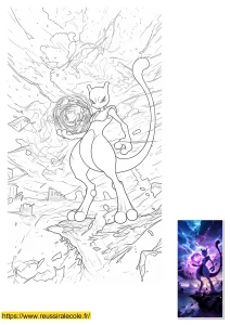 mewtwo dessin a imprimer mewtwo dessin a imprimer