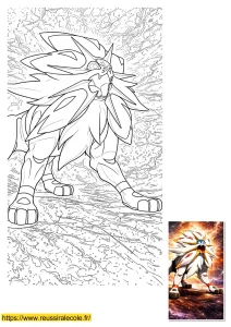 solgaleo dessin solgaleo dessin