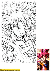 son goku super saiyan divin